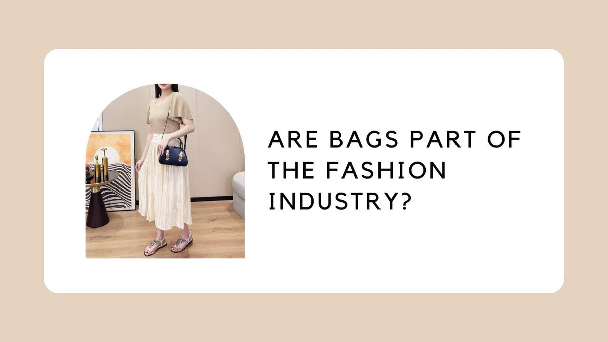 Woman with a handbag looks confident