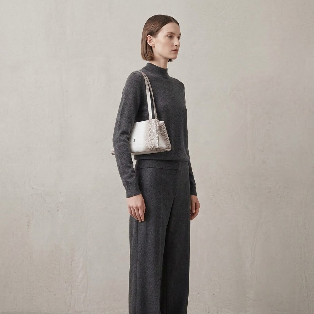 Small Manus Tote Himalayan Patterned