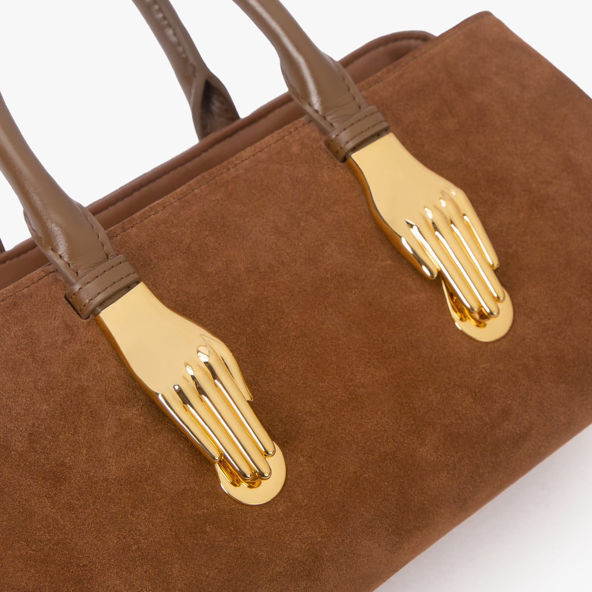 Manus Tote Luxury Gold Palm Detail Bag
