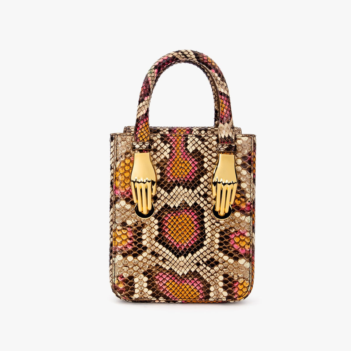 Colorful Luxury Python Skin Aieda Bag