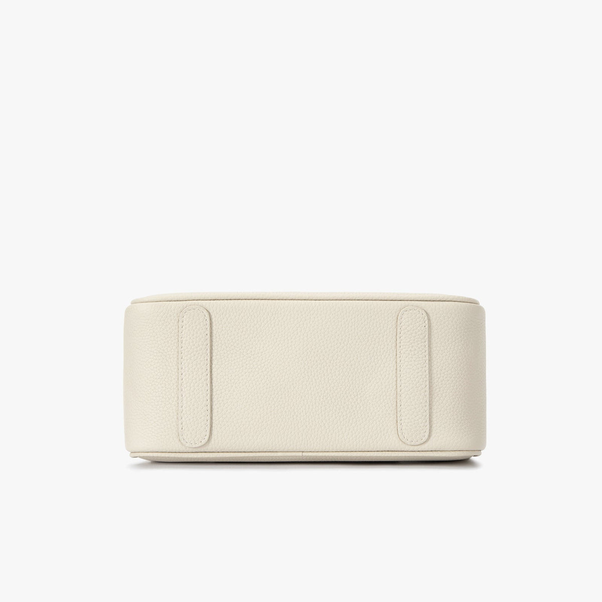 Ivory Pebble Grain Handbag