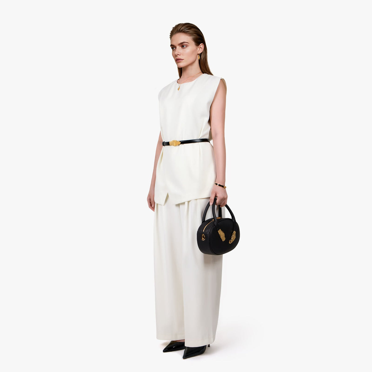 Emma Pebbled Leather Bag