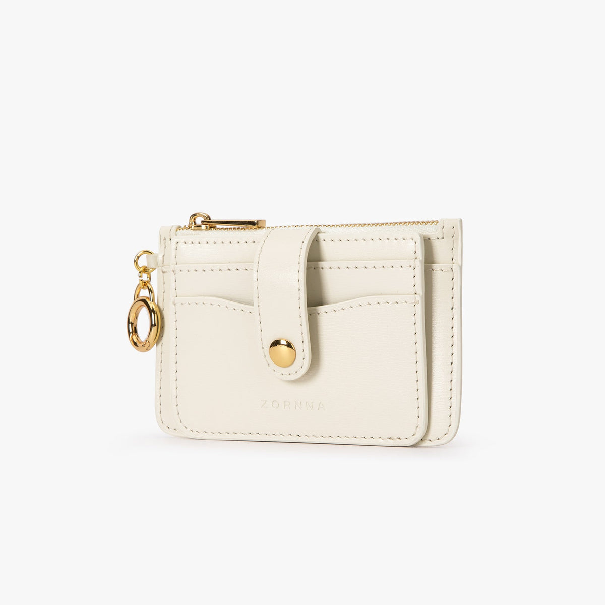 Ivory Crocodile Card Holder