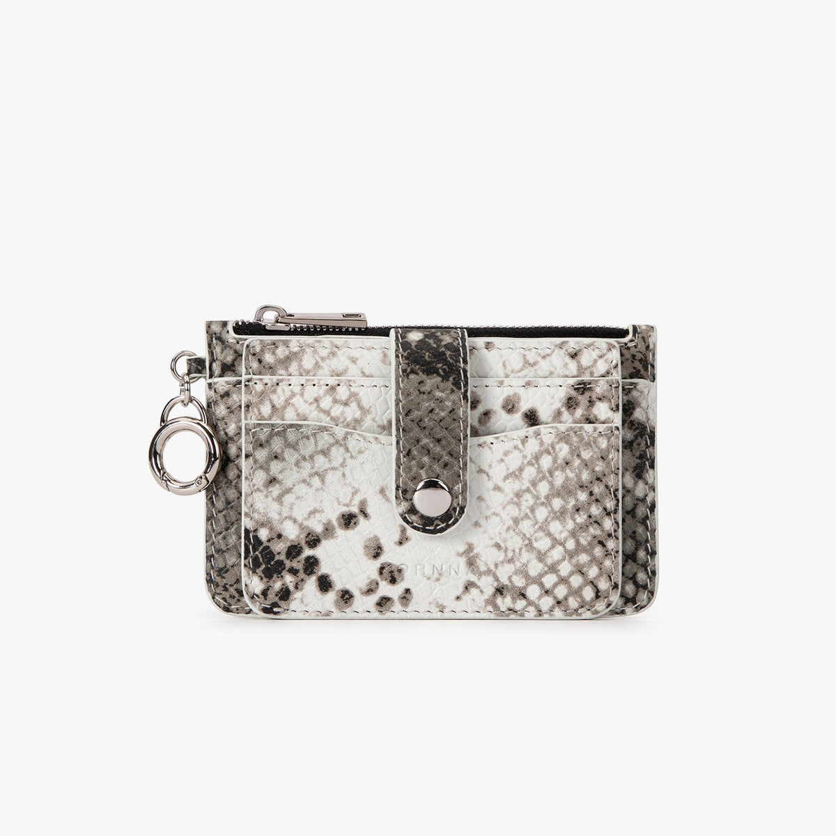 Off-White Snake Print Card Holder