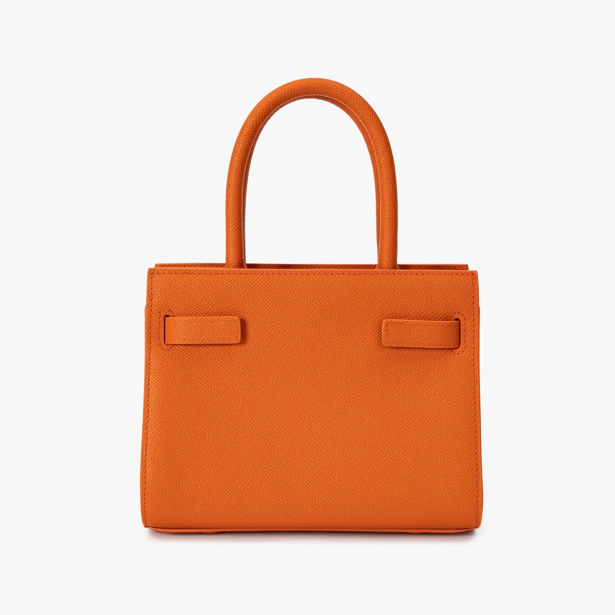 Lille orange struktureret taske