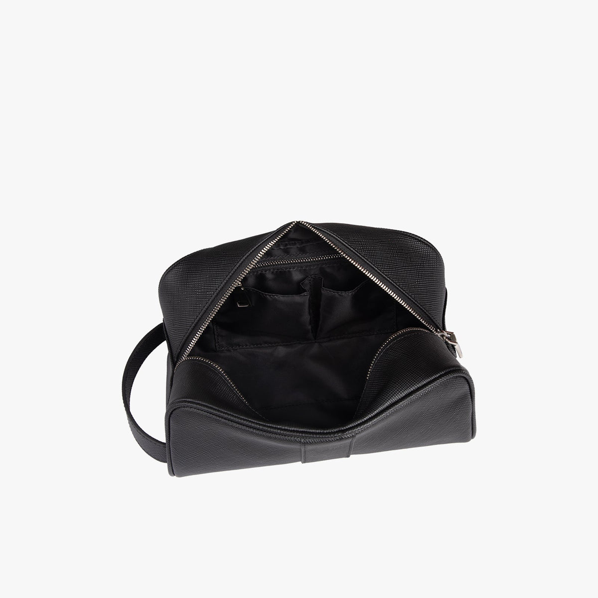 Saffiano Crosshatch Dopp Kit