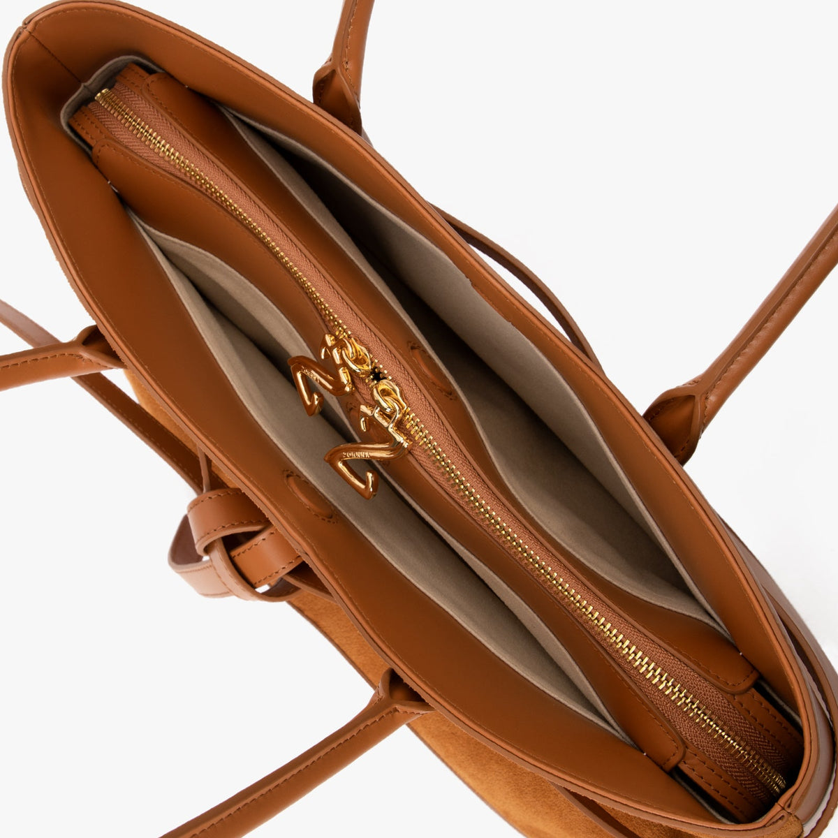 Suede Leather Tote