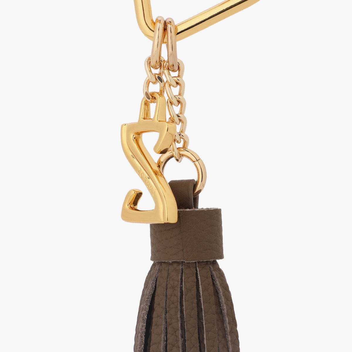 Pendente de bolsa com borla