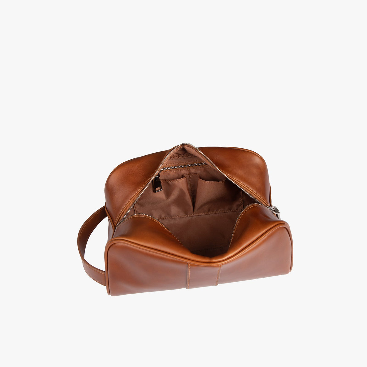 Waxed Leather Dopp Kit