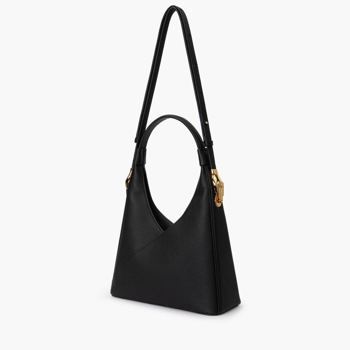 Bolso de cuero Victoria Pebbled