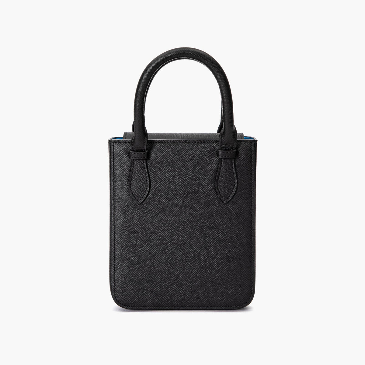 Black Epsom Embossboed Leather Tote