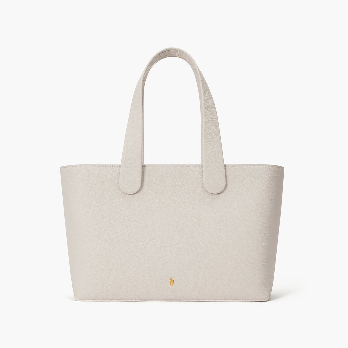 Pebbled Leather Tote Bag for Work