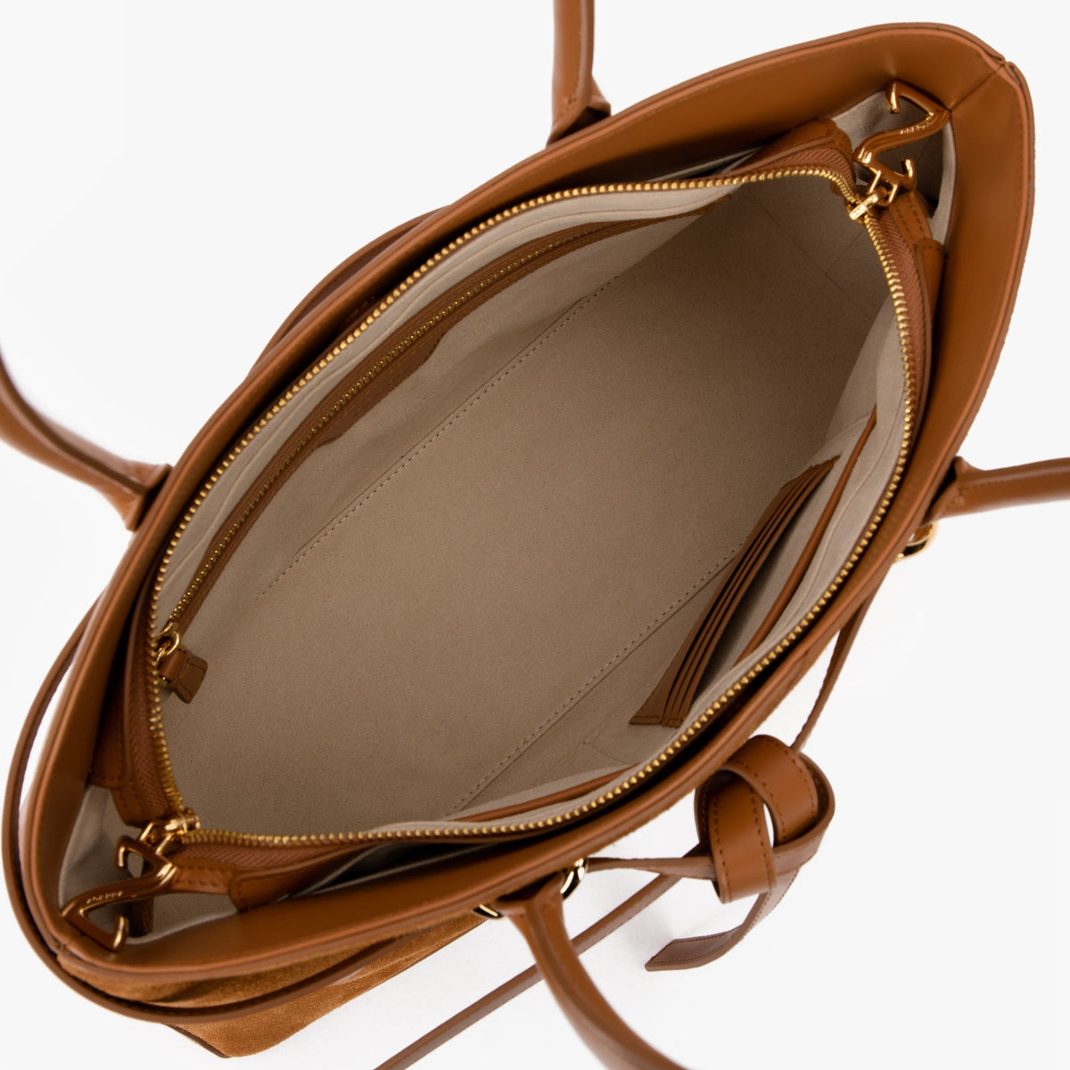 Suede Leather Tote